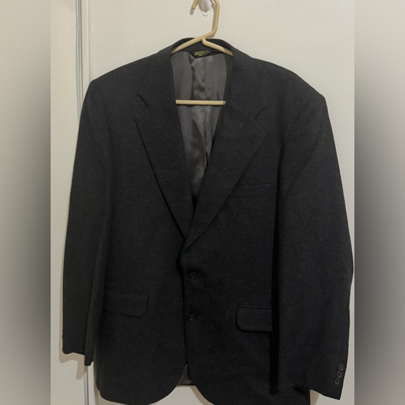 Vintage Branford & Taylor Camel Hair Blazer 44R L Made in USA Mens